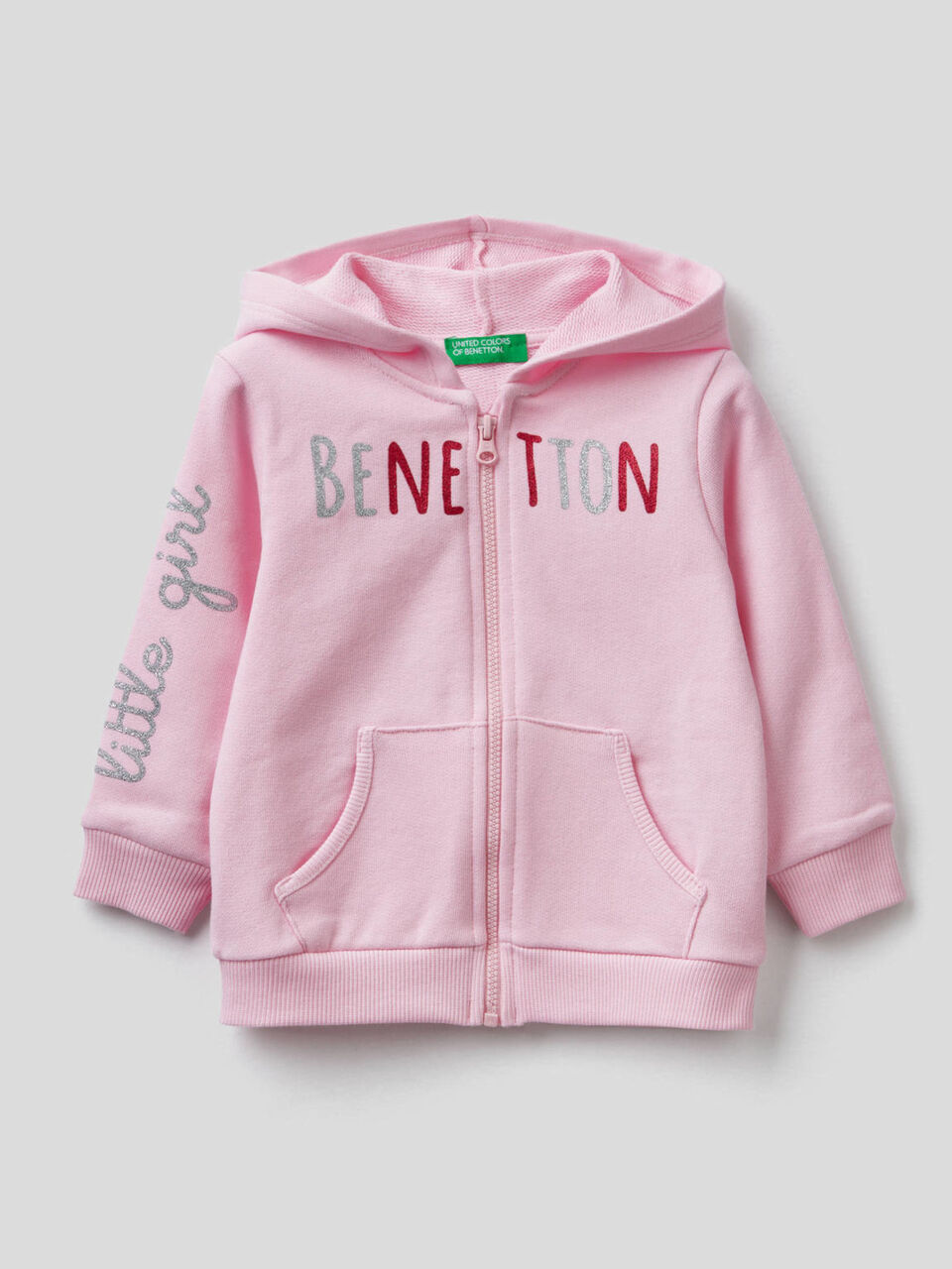 Sudadera con cremallera y capucha image number 1