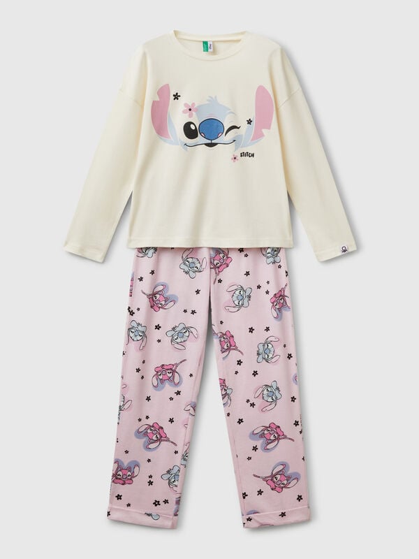 Pijama fluido con estampado Stitch ©Disney Niña