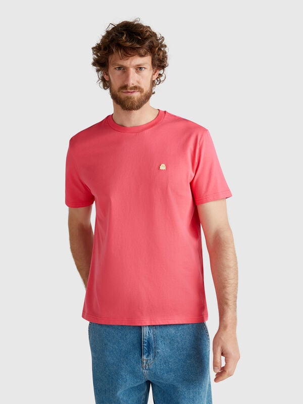 Camiseta básica de algodón  Hombre