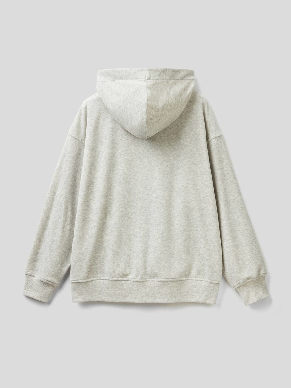 Sudadera con capucha y cordón de ajuste de lúrex image number 2