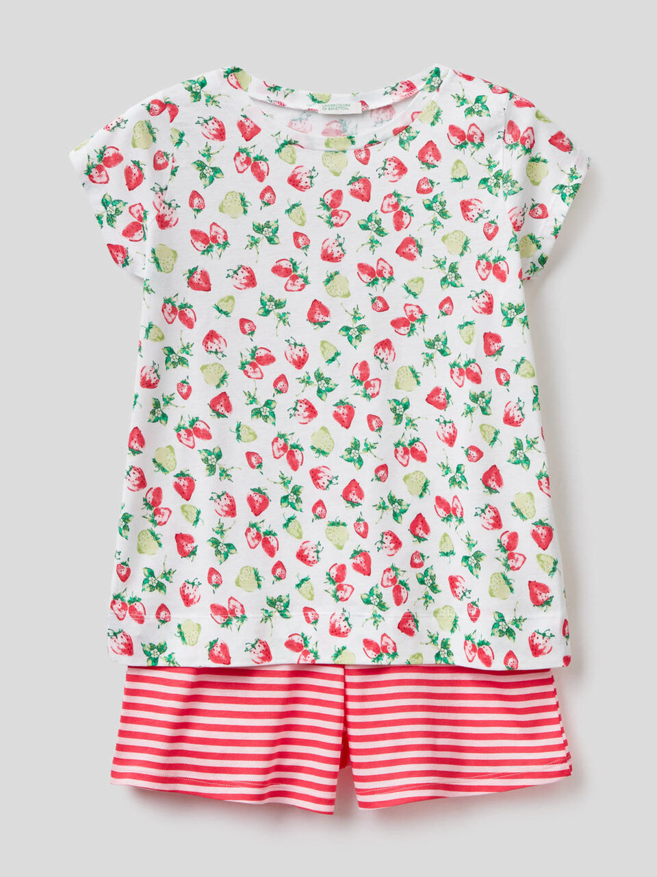 Pijama corto con estampado image number 1