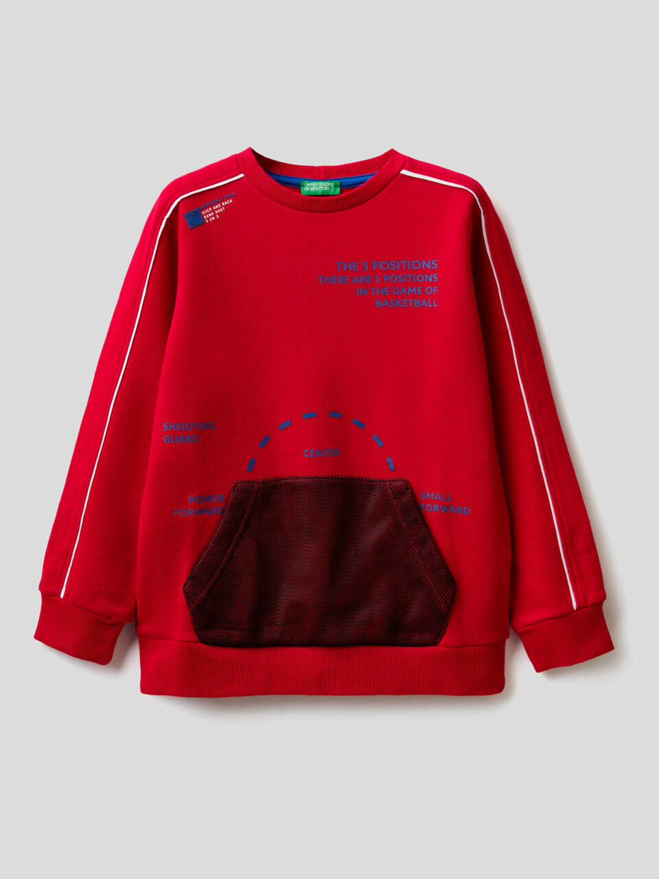 Sudadera de algodón con bolsillo frontal image number 1