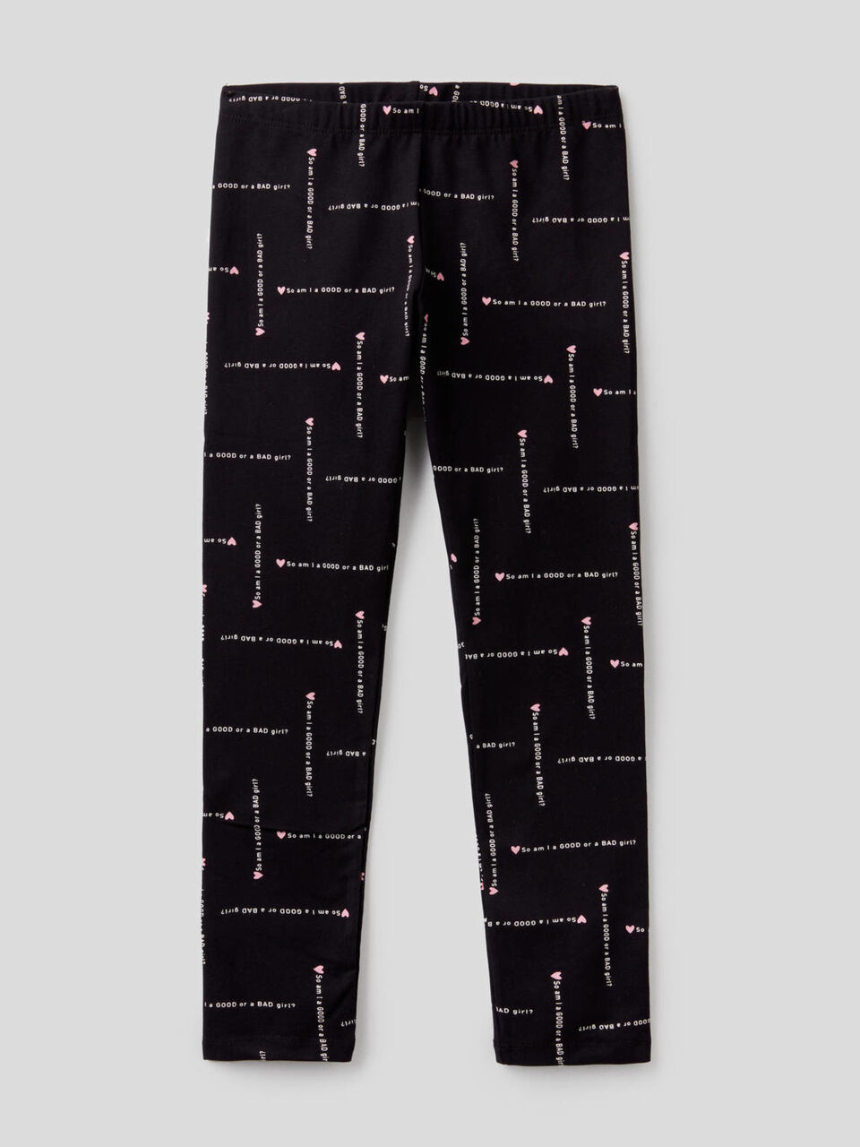 Leggings estampados de algodón elástico image number 1