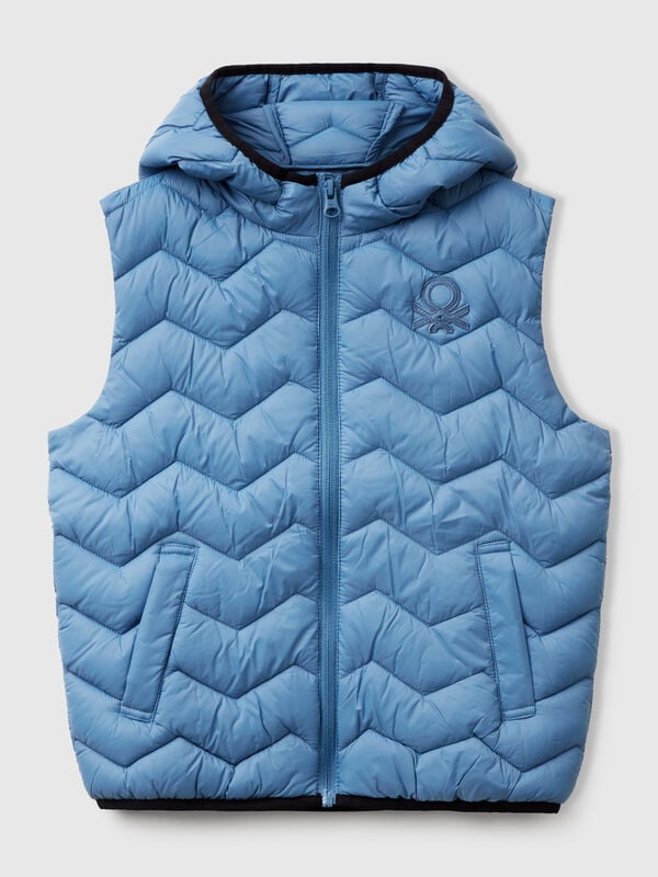 Chaleco acolchado con capucha Niño