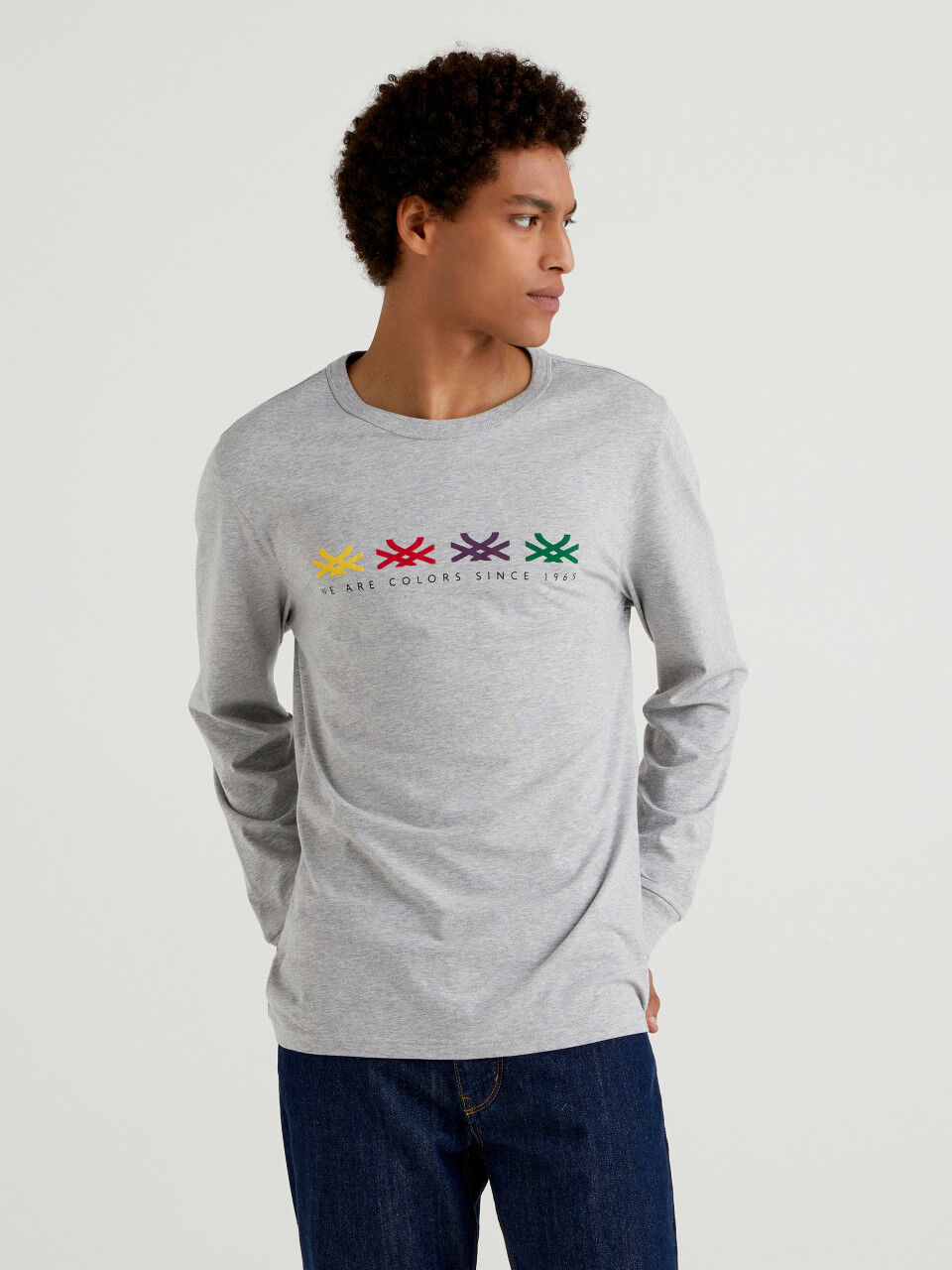United Colors of Benetton Basico Maniche Lunghe Pull Homme 