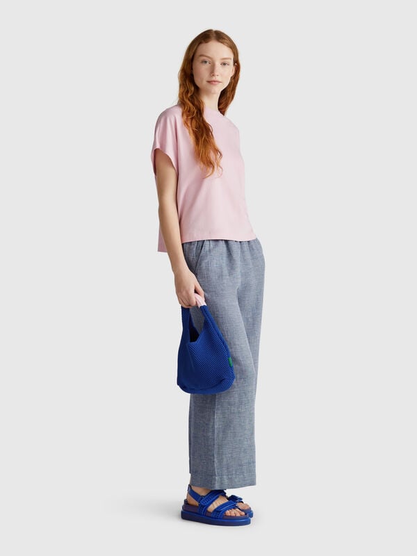 pantalones anchos Mujer