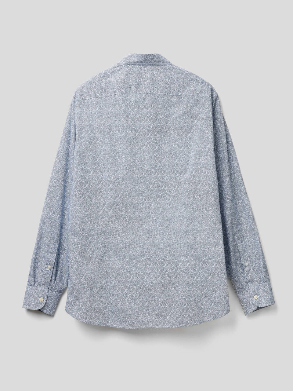 Camisa slim fit estampada image number 2
