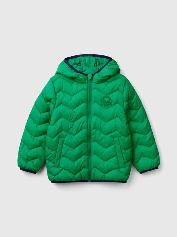 Chaqueta acolchada con capucha Niño