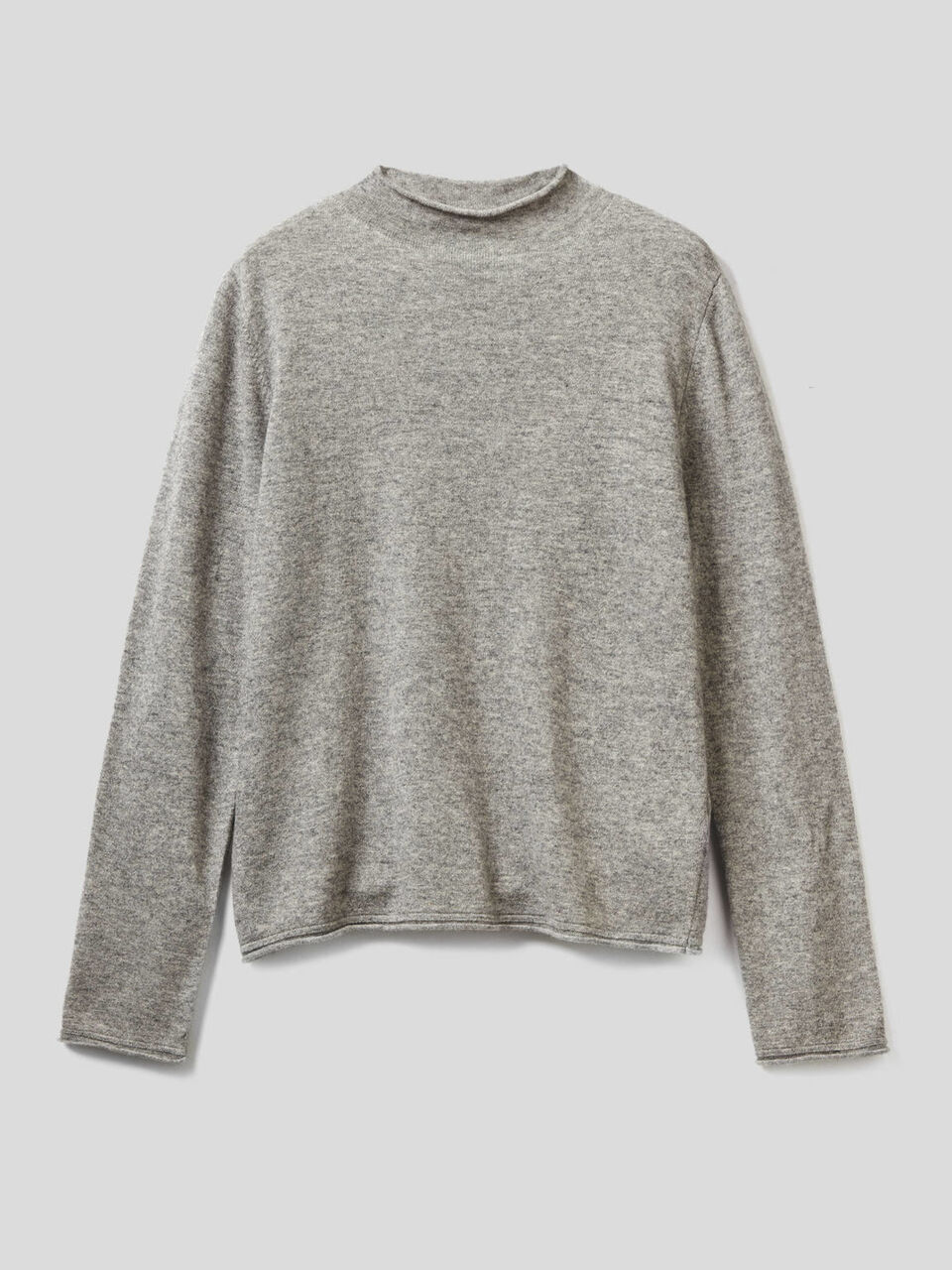Jersey liso de cuello alto image number 1