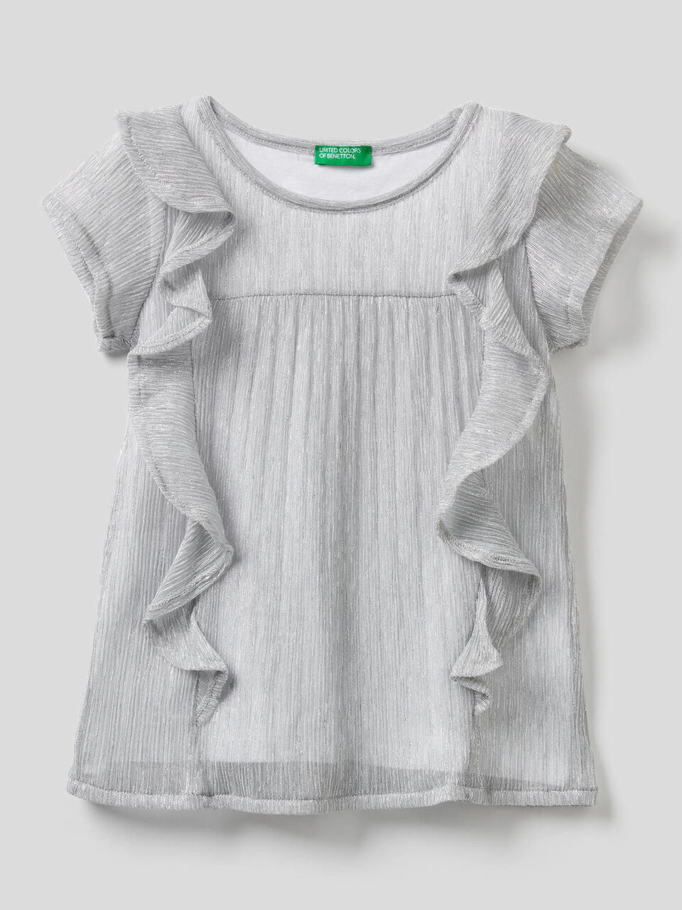 Camiseta con volantes image number 1