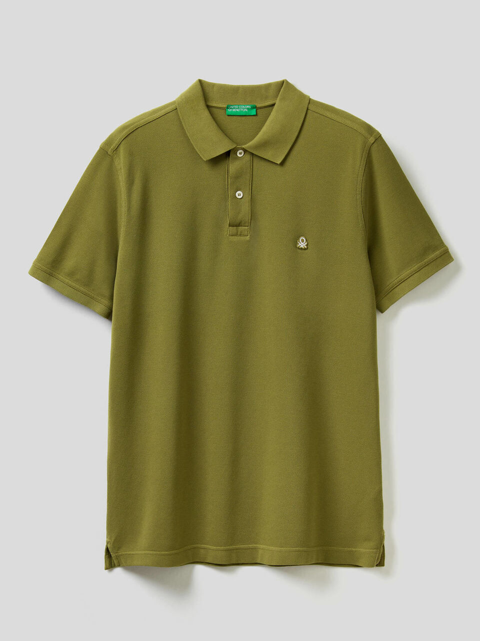 Polo de manga corta de 100 % algodón image number 1
