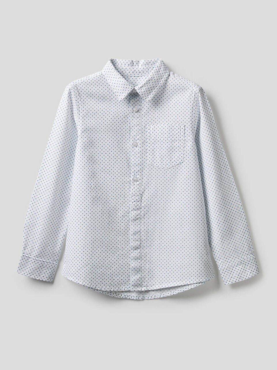Camisa de manga larga de 100 % algodón image number 1