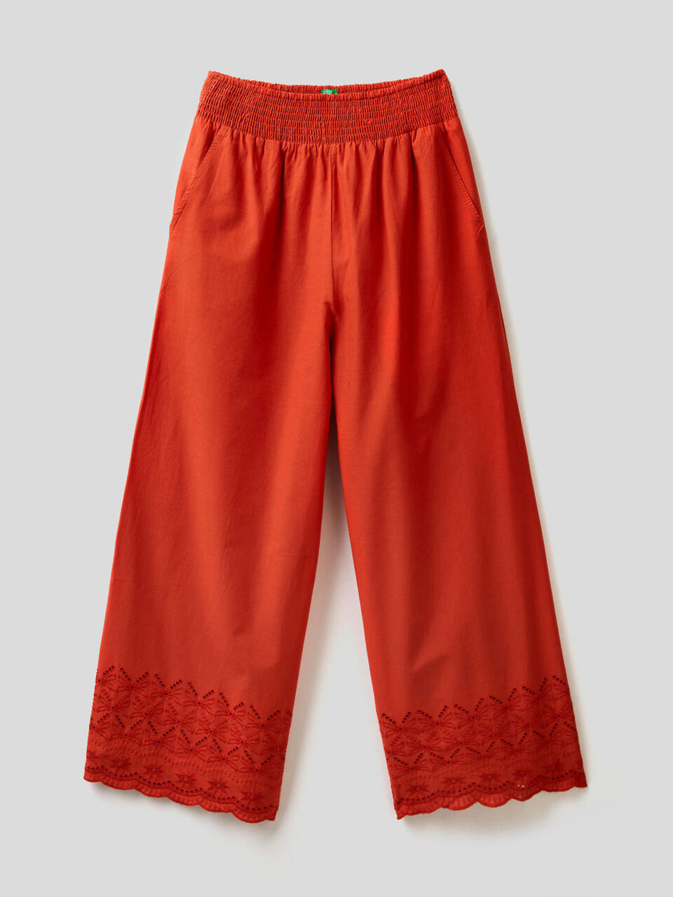 Pantalón con bordados image number 1