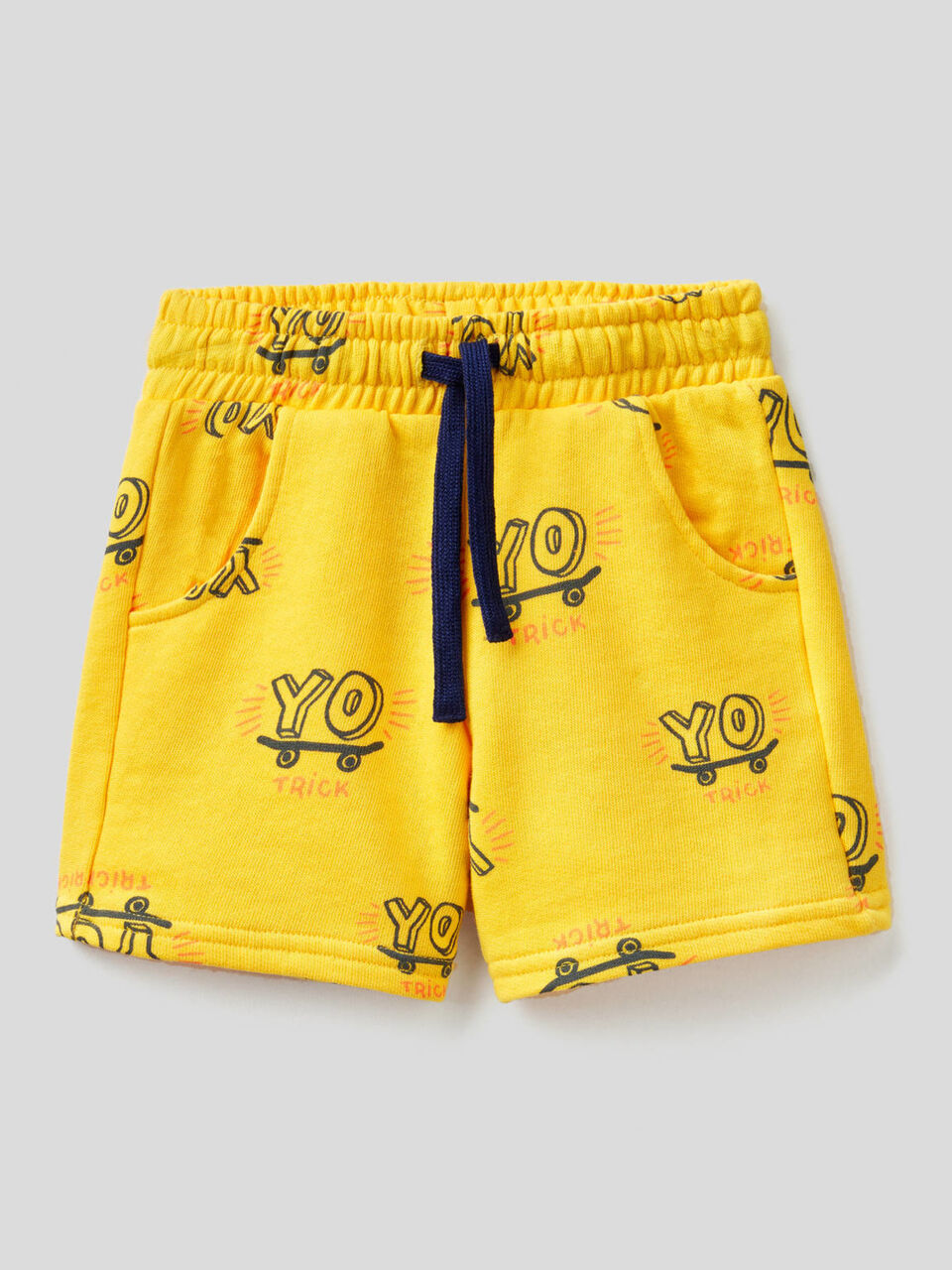 Bermudas de felpa de 100% algodón image number 1