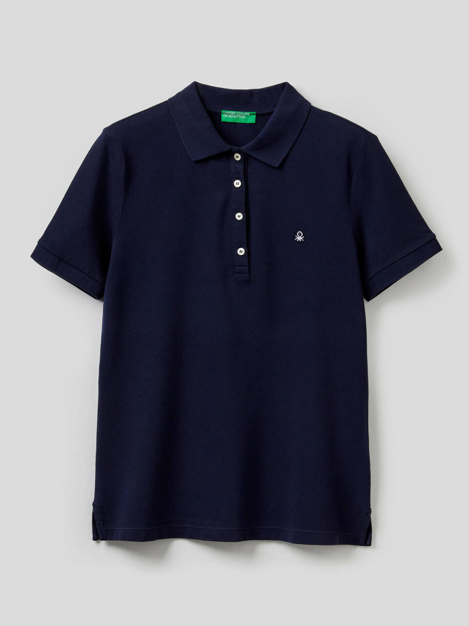 Polo de algodón elástico image number 1