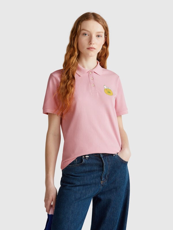 Polo Snoopy ©Peanuts regular fit Mujer