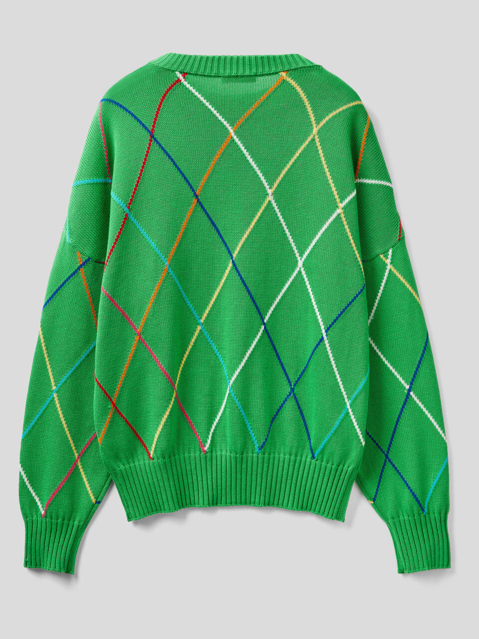 Jersey de rombos multicolor image number 2