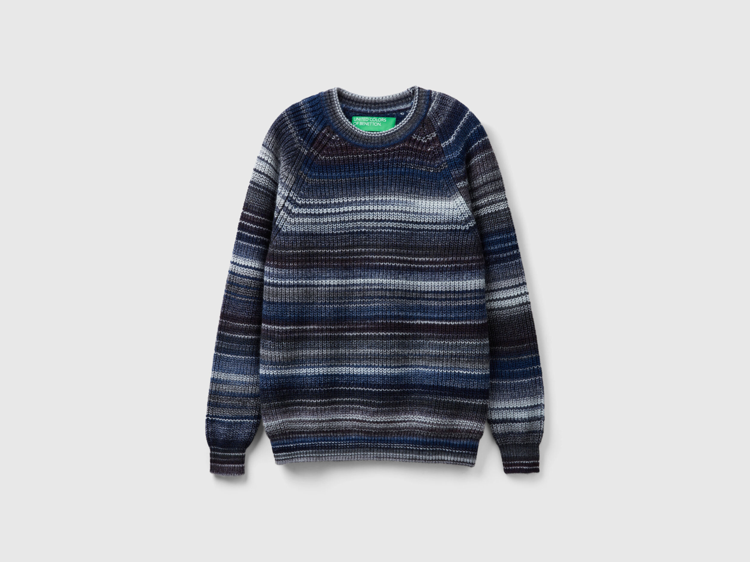 Jersey multicolor de lana mixta Multi color Benetton