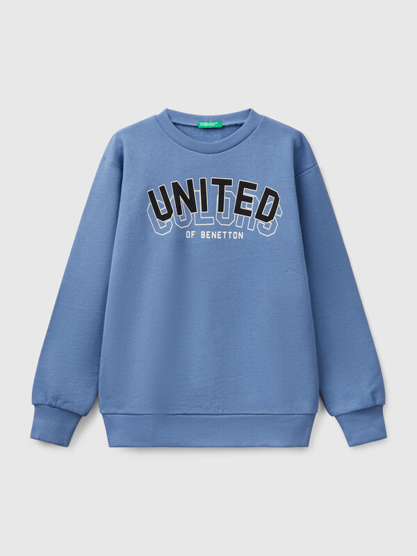 Sudadera de 100 % algodón con estampado Niño