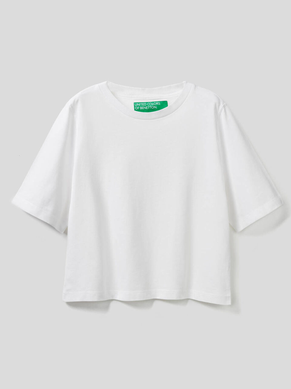 Camiseta boxy fit de 100 % algodón image number 1