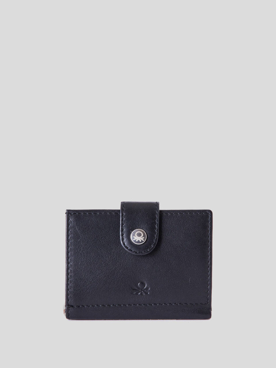 Cartera compacta de piel image number 1