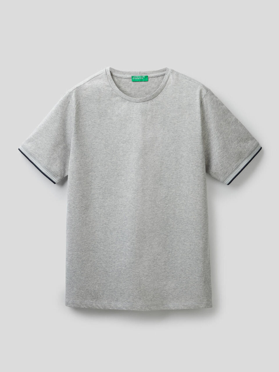 Camiseta de cuello redondo de 100 % algodón image number 1