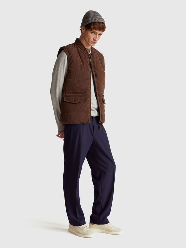 Pantalones chinos de corte relajado Hombre