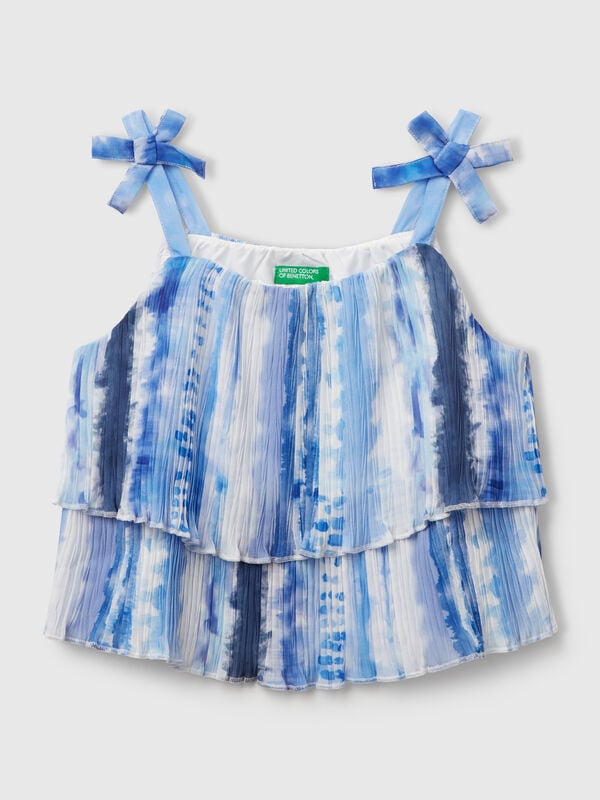 Top plisado Niña