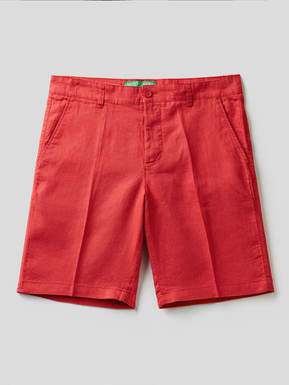 Bermudas de puro lino image number 1