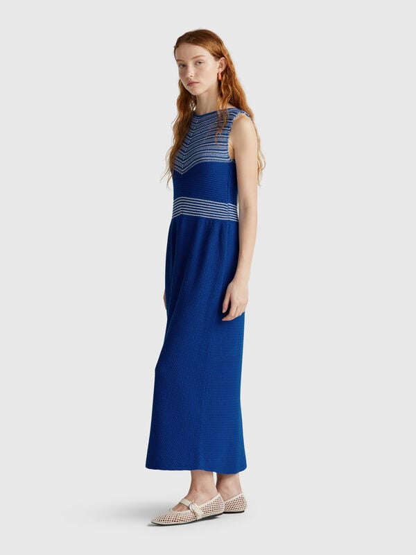 Vestido de ganchillo Mujer