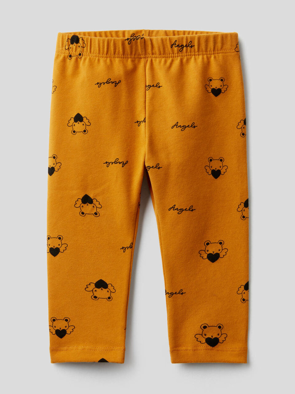 Leggings estampados de algodón elástico image number 1
