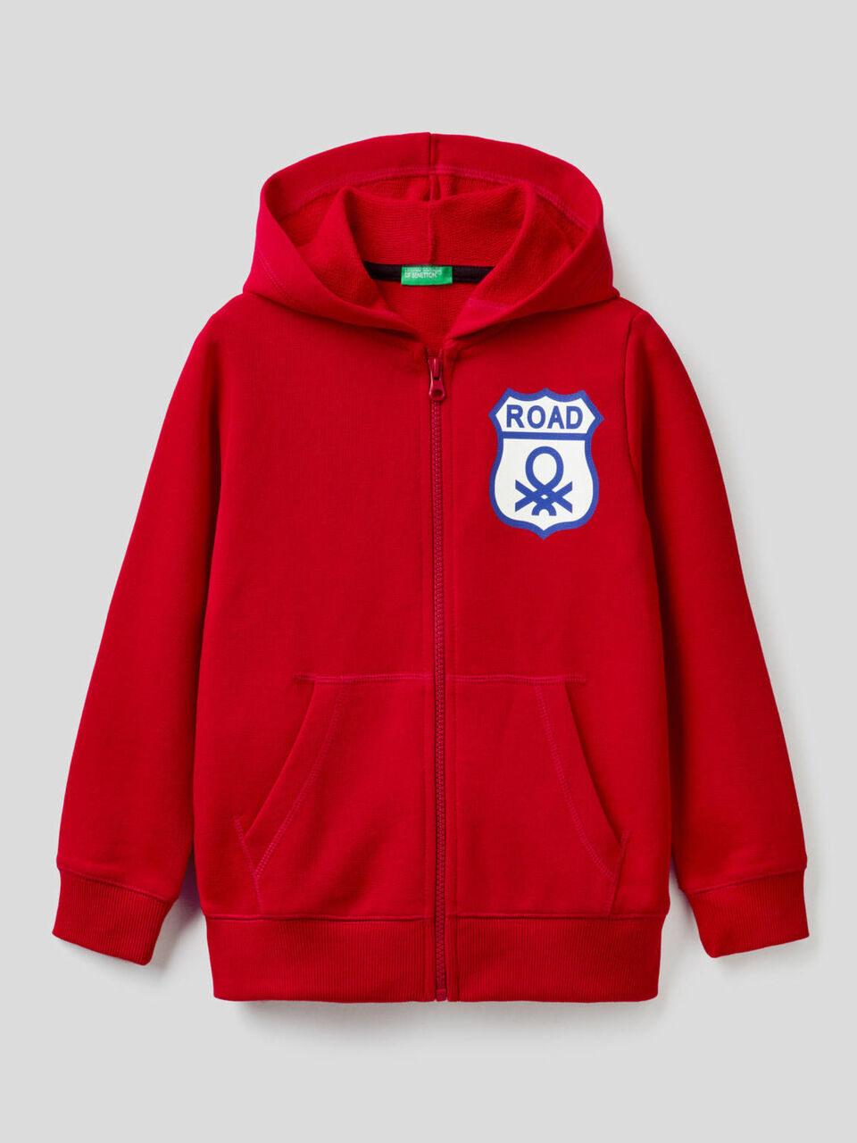 Sudadera con cremallera y capucha image number 1