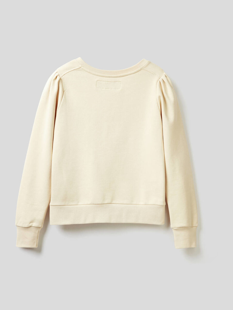 Sudadera de algodón orgánico con bordado image number 2