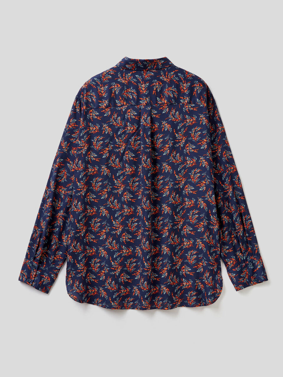 Camisa fluida estampada image number 2