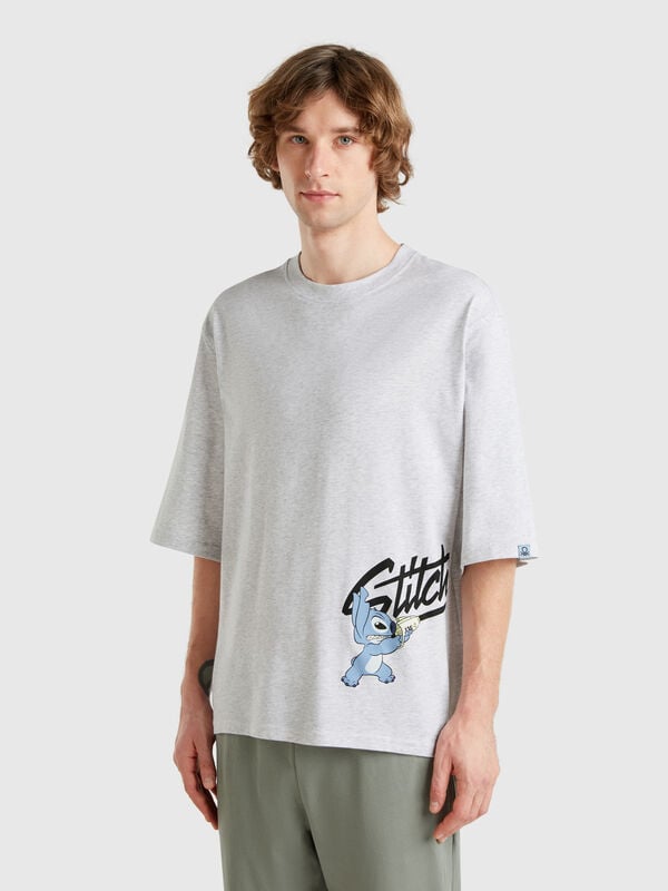 Camiseta Lilo & Stitch ©Disney de puro algodón Hombre