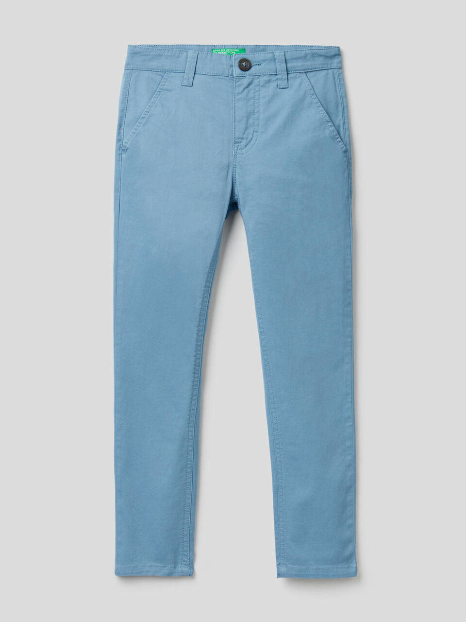 Chinos slim fit de algodón elástico image number null
