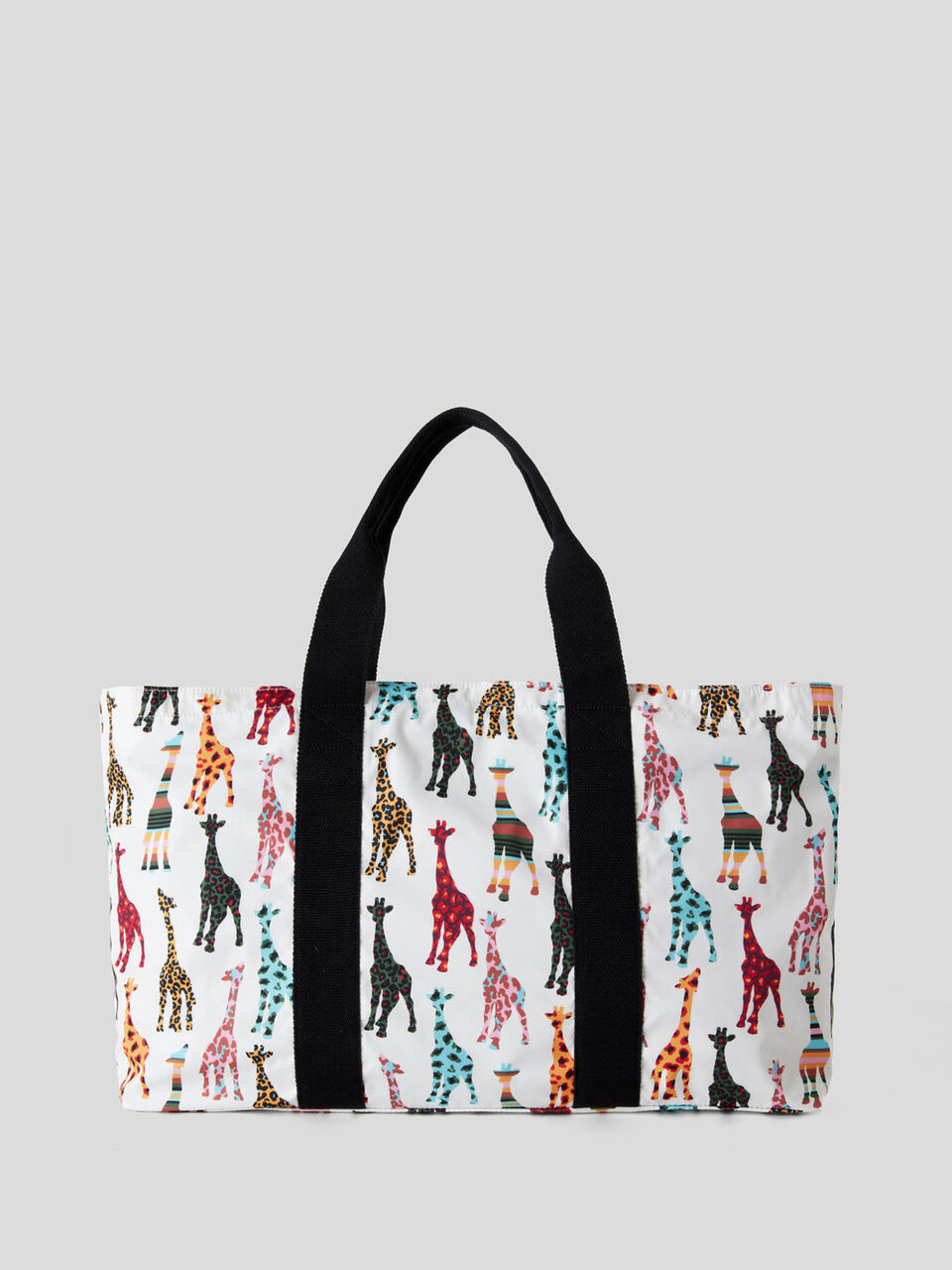 Bolsa de nailon estampada image number 1