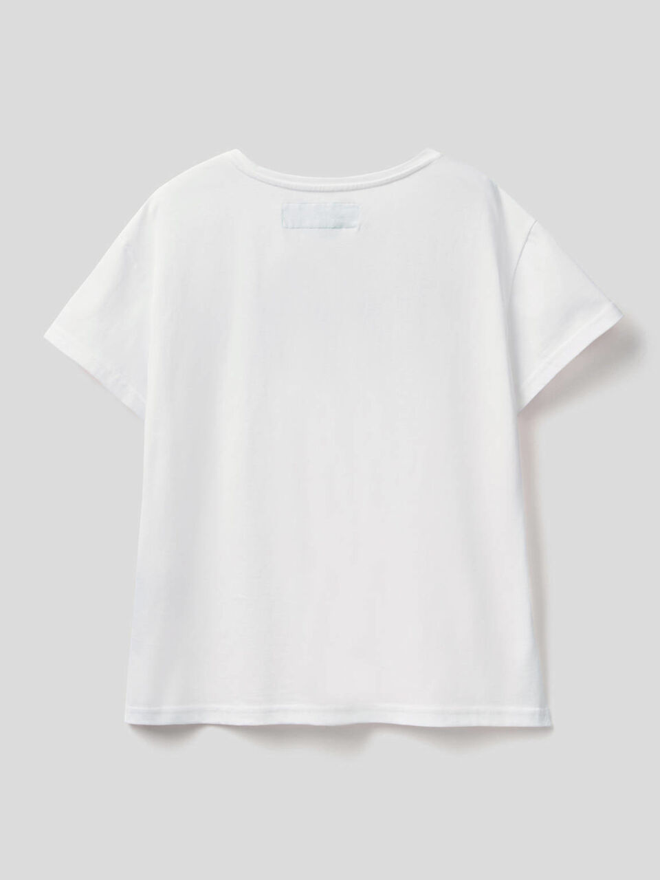 Camiseta de 100 % algodón orgánico con estampado de logotipo image number 2