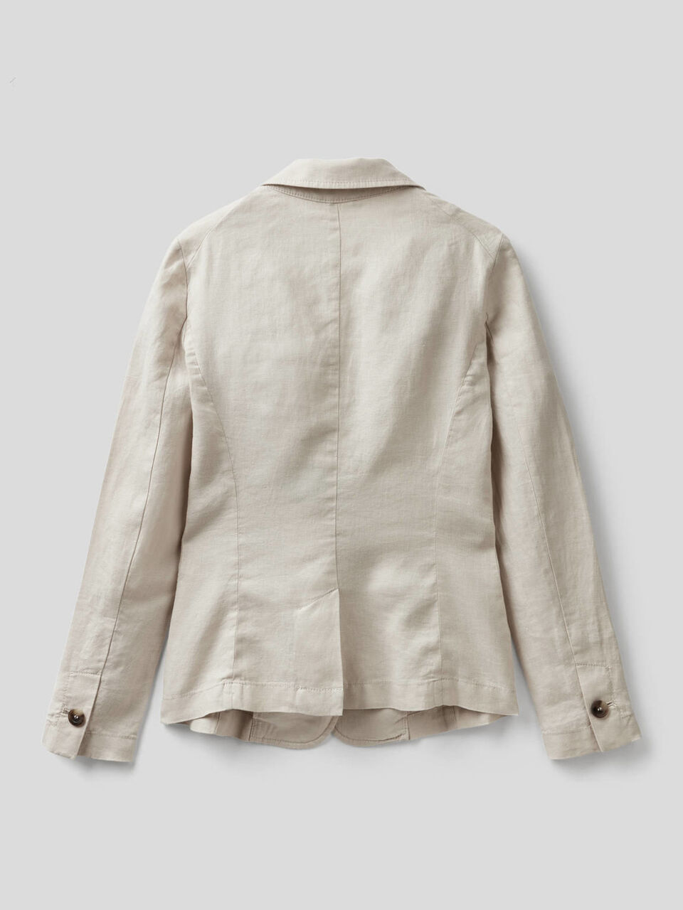 Blazer entallado de 100% lino image number 2