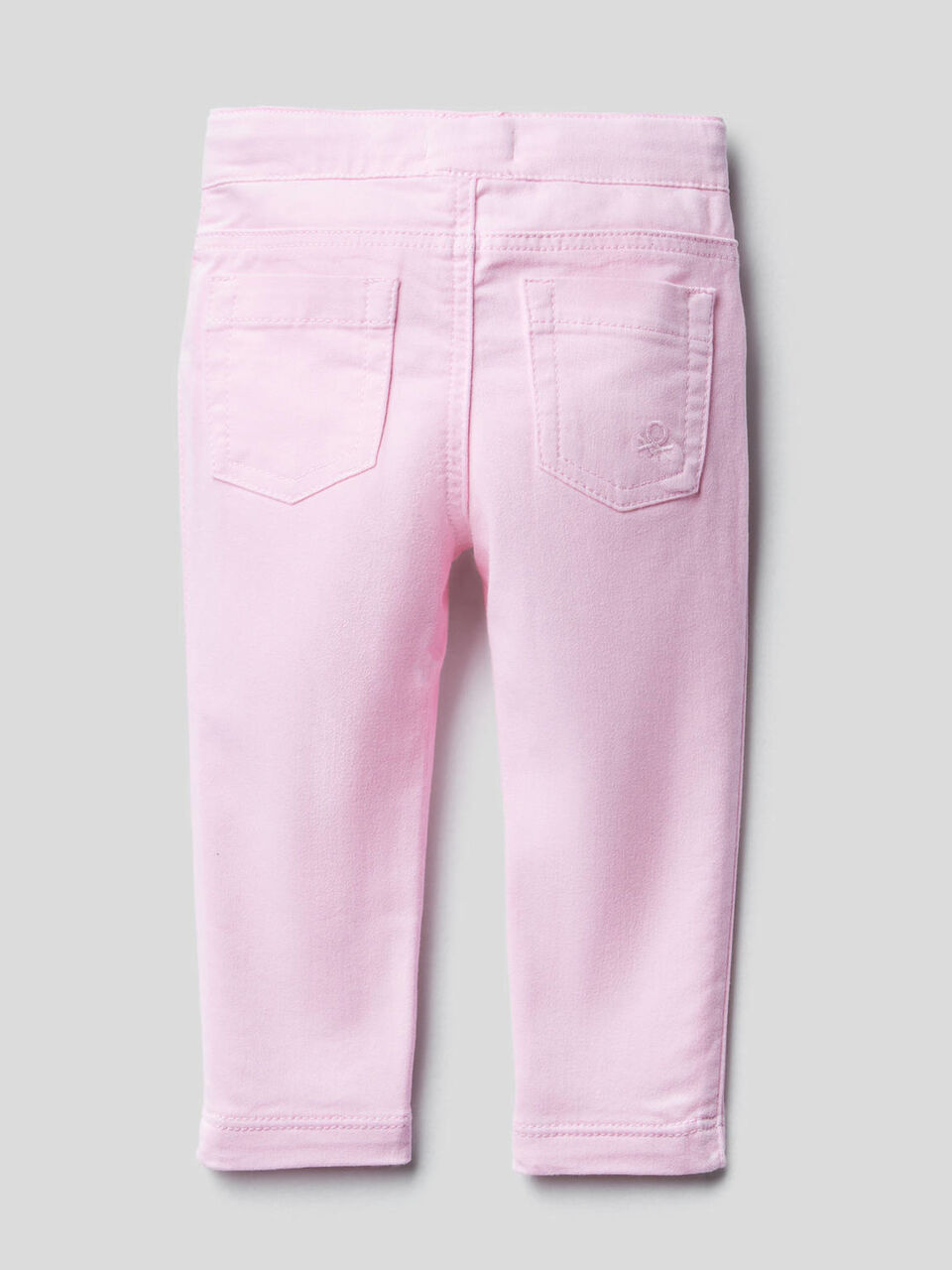 Pantalón de algodón elástico mixto image number 2