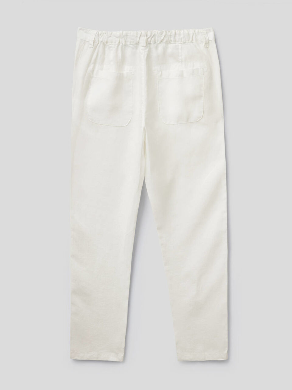Pantalones chinos de puro lino image number 2