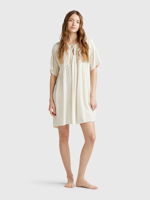 vestido corto suelto Mujer