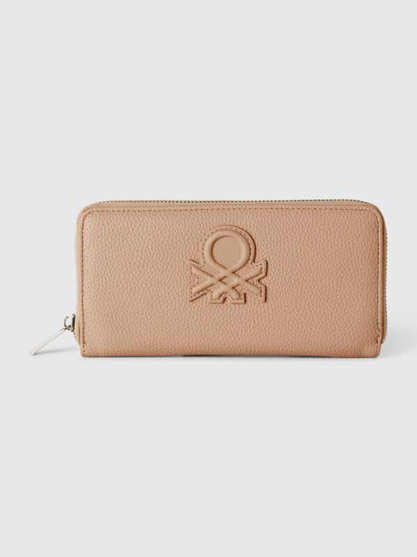 Cartera grande con cremallera Mujer