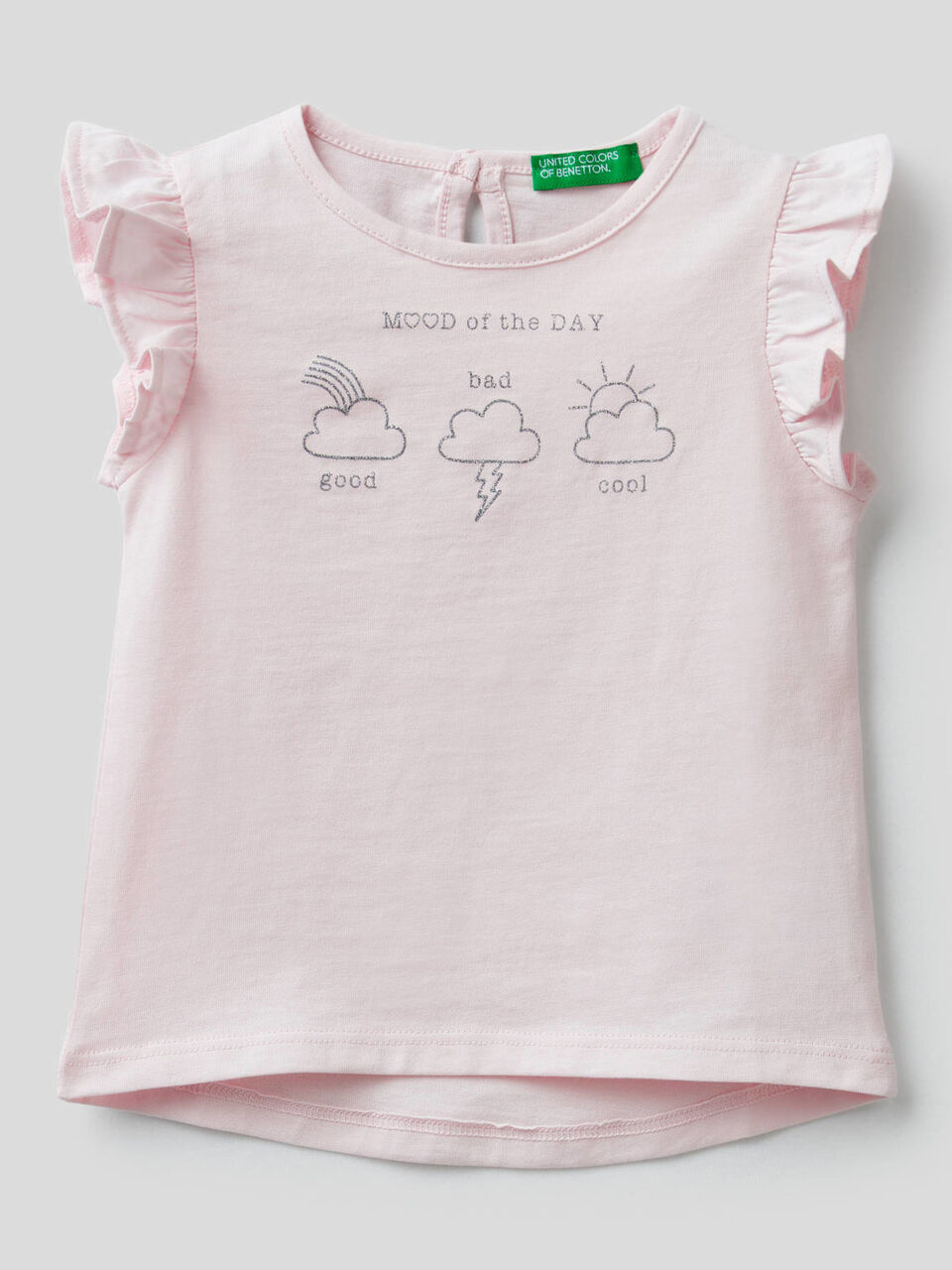 Camiseta con manga casquillo image number 1