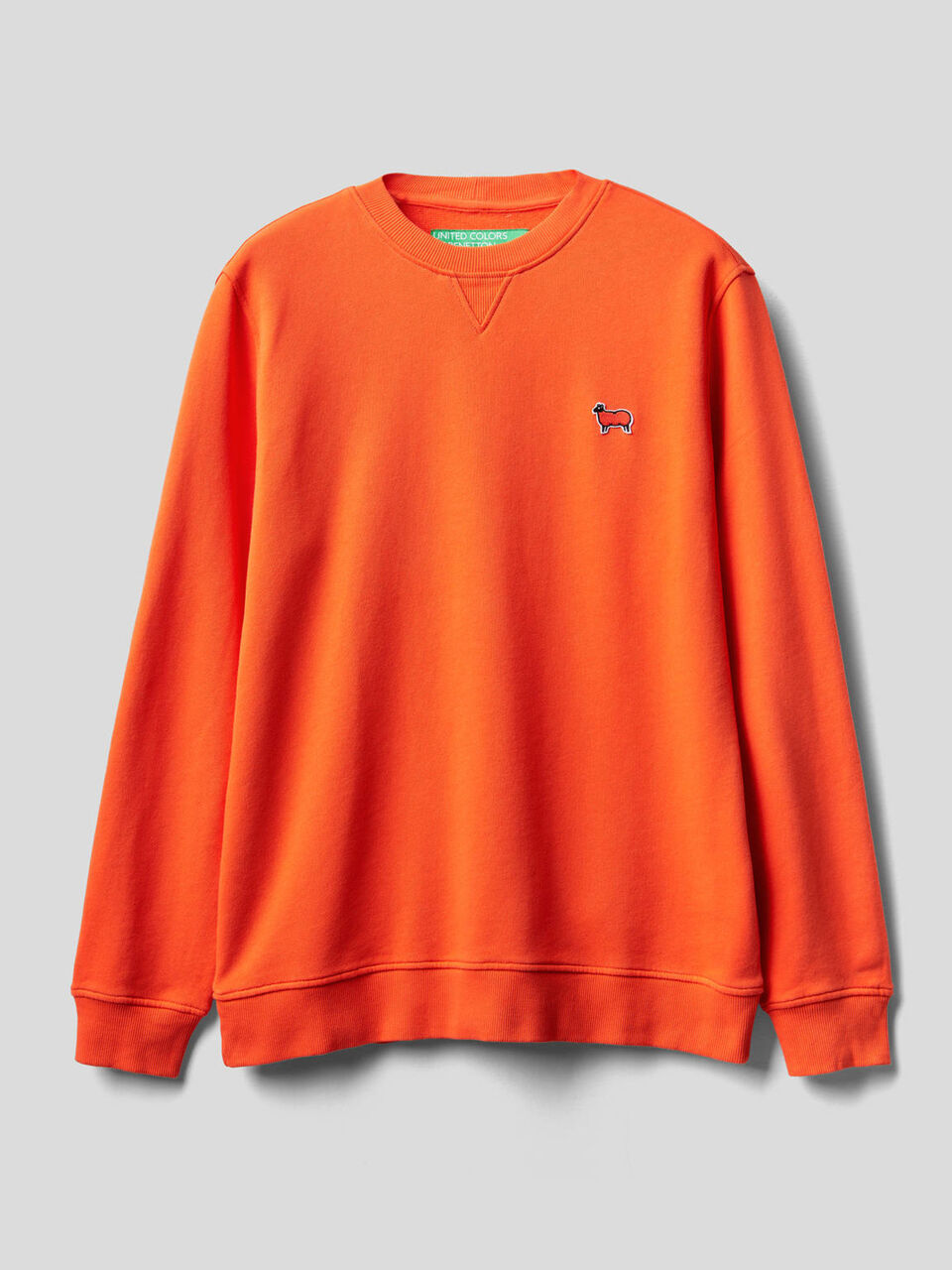 Sudadera lisa de algodón orgánico image number 1
