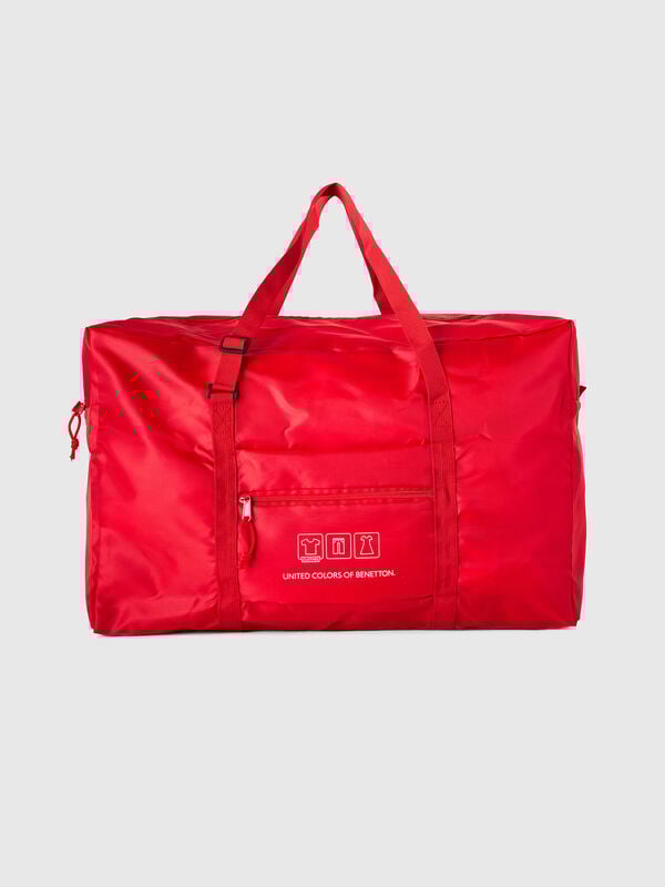 Bolsa de viaje roja