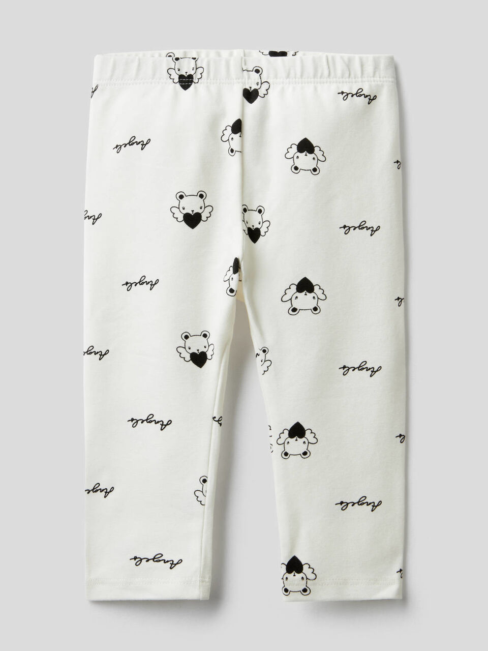 Leggings estampados de algodón elástico image number 1