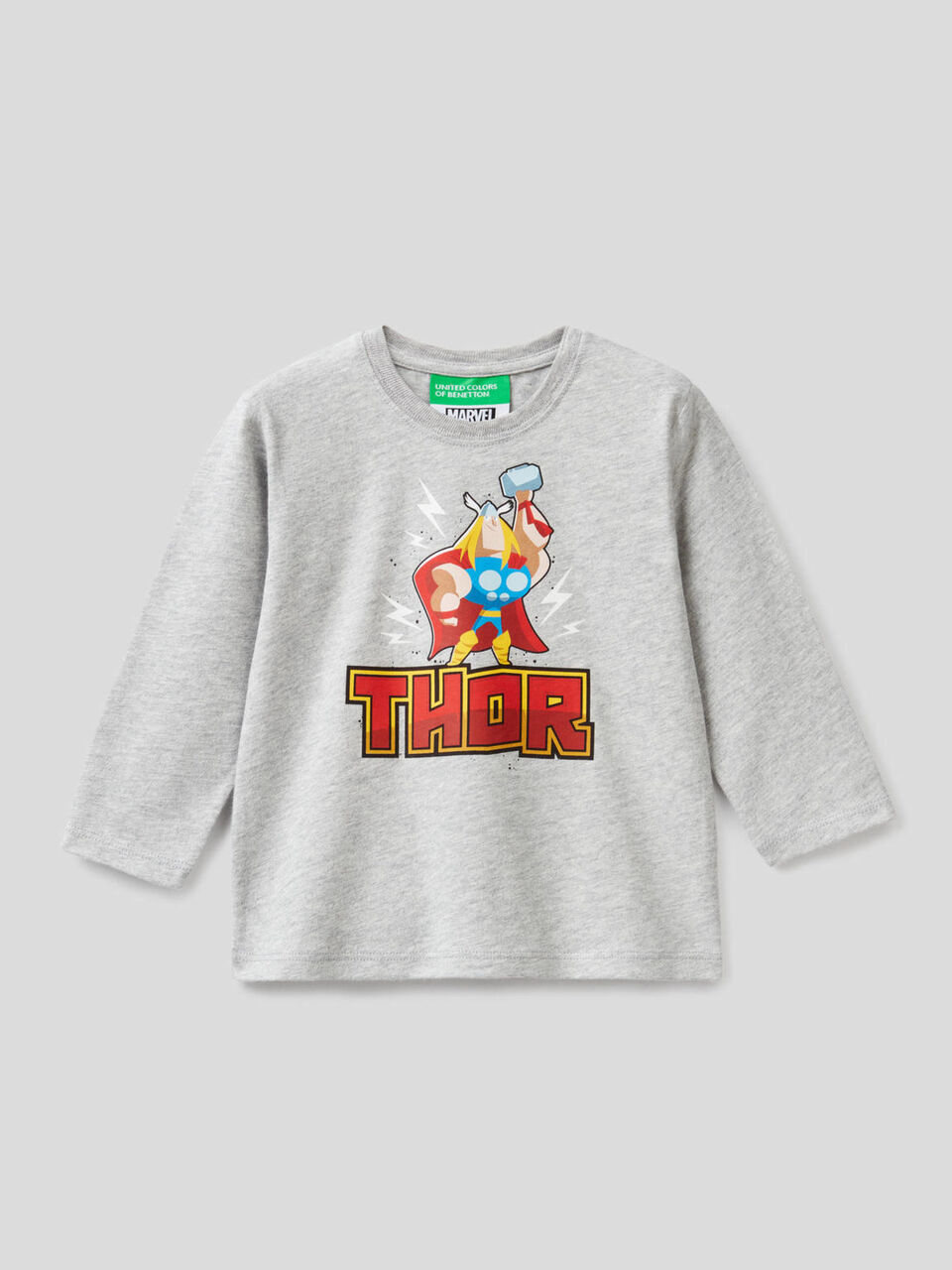 Camiseta de 100 % algodón con estampado Marvel image number 1