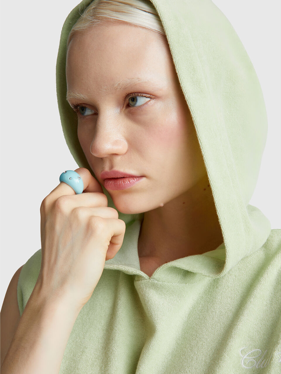 PULLOVER W/HOOD Mujer image number null