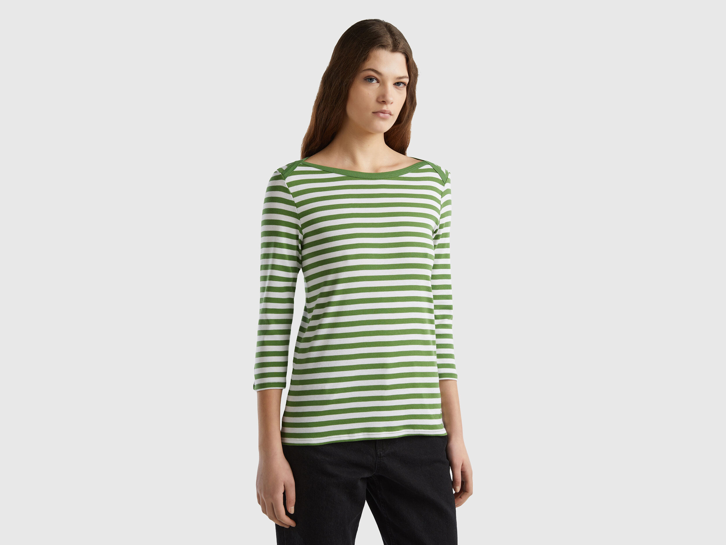 Camiseta store manga francesa